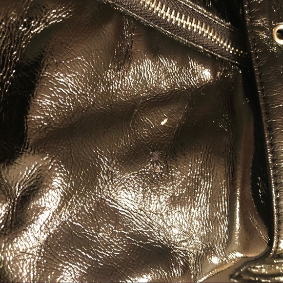 Forever21 Black Faux Leather Belted Mini Skirt NWT - Picture 8 of 8